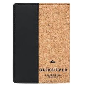 Quiksilver Blackwine Cork Bifold Wallet